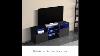High Gloss Tv Stand Cabinet 150cm Unit 5 Drawers Storage With Rgb Led Cupboard